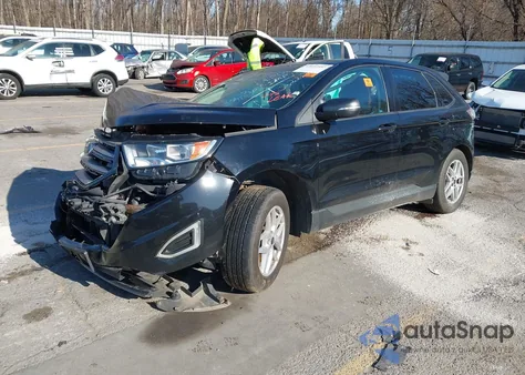 2018 Ford Edge Sel из США, поврежденный, VIN 2FMPK4J92JBC03836